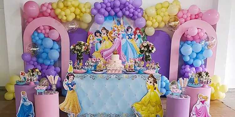 Lovely Princess Themed Birthday Party Decor